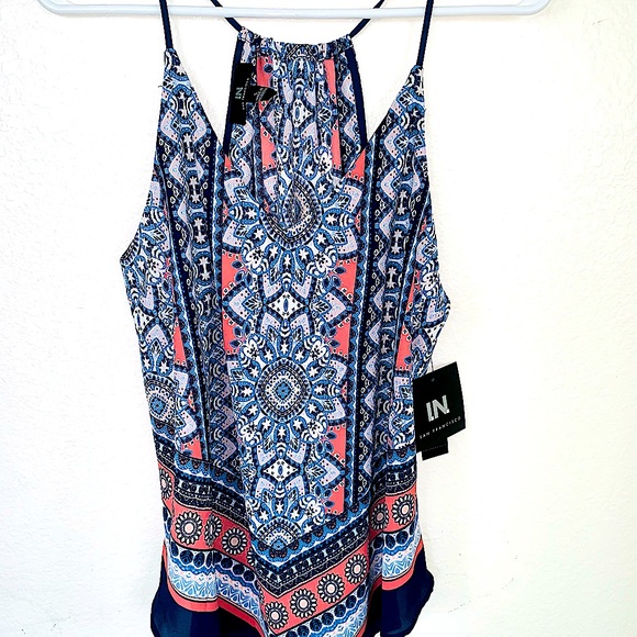 Colorful, Fun and Flowy Tank Top! - Picture 1 of 4